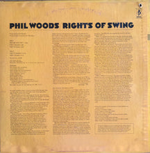 Load image into Gallery viewer, Phil Woods : Rights Of Swing (LP, Album, RE)