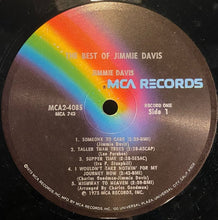 Load image into Gallery viewer, Jimmie Davis : The Best Of Jimmie Davis (2xLP, Comp)