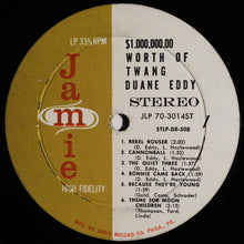 Load image into Gallery viewer, Duane Eddy And The Rebels : $1,000,000.00 Worth Of Twang (LP, Album)