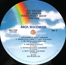 Load image into Gallery viewer, Pete Johnson : Boogie Woogie Mood 1940-1944 (LP, Comp)