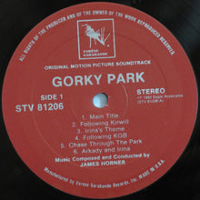 Load image into Gallery viewer, James Horner : Gorky Park (Original Motion Picture Soundtrack) (LP, Album)