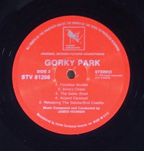 Load image into Gallery viewer, James Horner : Gorky Park (Original Motion Picture Soundtrack) (LP, Album)