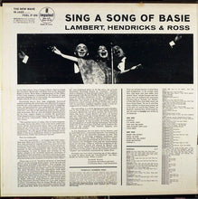 Load image into Gallery viewer, Lambert, Hendricks & Ross : Sing A Song Of Basie (LP, Album, RE, Gat)