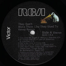 Load image into Gallery viewer, Kenny Rogers : They Don't Make Them Like They Used To (LP, Album)