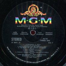 Load image into Gallery viewer, Various : "Gigi" - Original Cast Sound Track Album (LP, Album, RP)