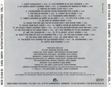 Charger l'image dans la galerie, Carl Smith (3) : Satisfaction Guaranteed (5xCD, Comp)