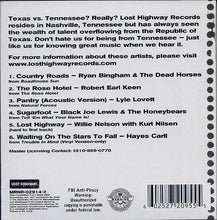 Load image into Gallery viewer, Various : T For Texas T From Tennessee (CD, Comp)