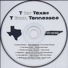 Load image into Gallery viewer, Various : T For Texas T From Tennessee (CD, Comp)