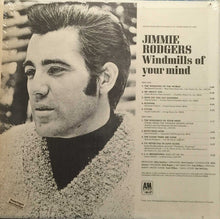 Laden Sie das Bild in den Galerie-Viewer, Jimmie Rodgers (2) : Windmills Of Your Mind (LP, Album)