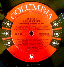 Load image into Gallery viewer, Various : Upright And Lowdown "Boogie Woogie, Barrelhouse, And Blues" (LP, Album, Comp)