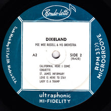 Load image into Gallery viewer, Pee Wee Hunt And His Dixieland Band / Pee Wee Russell And His Dixie Band : Dixieland (LP, Album, Mono)