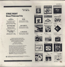Load image into Gallery viewer, The Fabulous Oscar Peterson Trio* : Stage Right (LP, Comp, Mono, RE, RM)