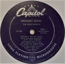 Load image into Gallery viewer, The Four Knights : The Four Knights Sing Spotlight Songs (10", Mono)