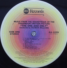 Laden Sie das Bild in den Galerie-Viewer, Patrick Williams : The One And Only - Original Motion Picture Soundtrack (LP)