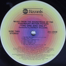 Laden Sie das Bild in den Galerie-Viewer, Patrick Williams : The One And Only - Original Motion Picture Soundtrack (LP)