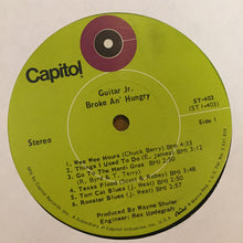 Laden Sie das Bild in den Galerie-Viewer, Guitar Jr. : Broke An' Hungry (LP, Album)