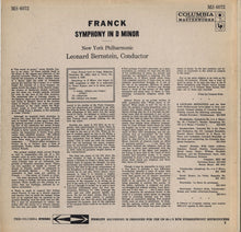 Laden Sie das Bild in den Galerie-Viewer, Franck* - Leonard Bernstein, New York Philharmonic* : Symphony In D Minor (LP, Album)