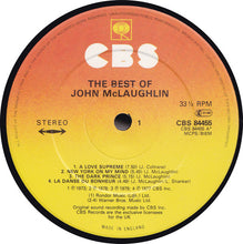 Load image into Gallery viewer, John McLaughlin : The Best Of (LP, Comp)