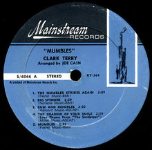 Load image into Gallery viewer, Clark Terry : Mumbles (LP, Album)