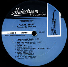 Load image into Gallery viewer, Clark Terry : Mumbles (LP, Album)