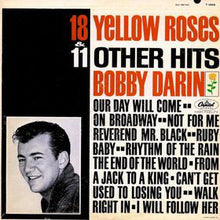Load image into Gallery viewer, Bobby Darin : 18 Yellow Roses (LP, Album, Mono)