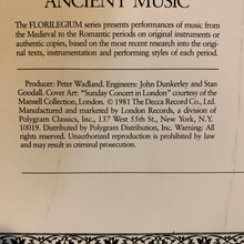 Load image into Gallery viewer, Pachelbel*, Handel*, Vivaldi*, Gluck*, The Academy Of Ancient Music, Christopher Hogwood : Pachelbel Kanon (LP)