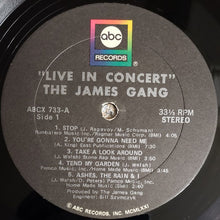 Load image into Gallery viewer, James Gang : Live In Concert (LP, Album)