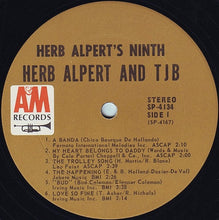 Charger l'image dans la galerie, Herb Alpert And The Tijuana Brass* : Herb Alpert's Ninth (LP, Album, Ter)