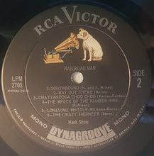 Laden Sie das Bild in den Galerie-Viewer, Hank Snow : Railroad Man (LP, Album, Mono)