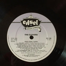 Load image into Gallery viewer, The Clovers : Five Cool Cats (LP, Comp, Mono)