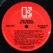 Load image into Gallery viewer, Neil Sedaka : In The Pocket (LP, Album, Spe)