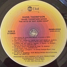 Load image into Gallery viewer, Hank Thompson : Sings The Hits Of Nat "King" Cole (LP, Album)
