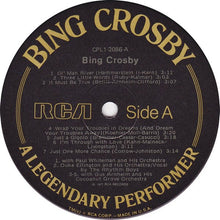 Load image into Gallery viewer, Bing Crosby : A Legendary Performer (LP, Comp)