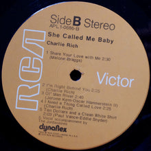 Load image into Gallery viewer, Charlie Rich : She Called Me Baby (LP, Comp)