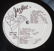 Load image into Gallery viewer, Red Norvo And His All-Stars*, The Krupa-Ventura Trio*, Teddy Wilson Quintet : Jazz Concert (LP, Album, Mono)