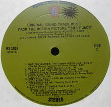 Load image into Gallery viewer, Mundell Lowe : Original Sound Track Music From The Motion Picture Billy Jack (LP)