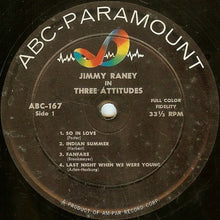 Charger l'image dans la galerie, Jimmy Raney : Jimmy Raney In Three Attitudes (LP, Album, Mono)
