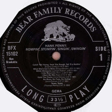 Load image into Gallery viewer, Hank Penny : Rompin' Stompin' Singin' Swingin' (LP, Comp)