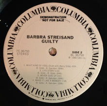 Load image into Gallery viewer, Barbra Streisand : Guilty (LP, Album, Promo, Gat)