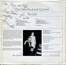 Charger l'image dans la galerie, The Dave Brubeck Quartet : For Iola (LP, Album)