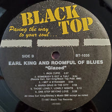 Load image into Gallery viewer, Earl King & Roomful Of Blues : Glazed (LP, Album)