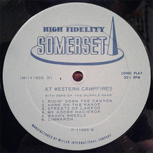 Laden Sie das Bild in den Galerie-Viewer, The Sons Of The Purple Sage : At Western Campfires (LP, Album)