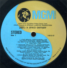 Charger l'image dans la galerie, Various : 2001: A Space Odyssey (Music From The Motion Picture Sound Track) (LP, Album, MGM)