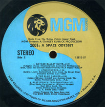 Charger l'image dans la galerie, Various : 2001: A Space Odyssey (Music From The Motion Picture Sound Track) (LP, Album, MGM)