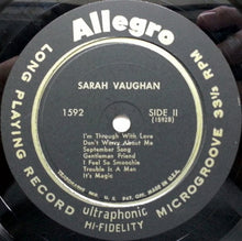 Load image into Gallery viewer, Sarah Vaughan : Sarah Vaughan (LP, Album)