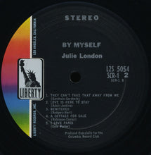 Load image into Gallery viewer, Julie London : By Myself (LP, Comp, Club, Ter)