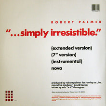 Load image into Gallery viewer, Robert Palmer : Simply Irresistible (Extended Version) (12")
