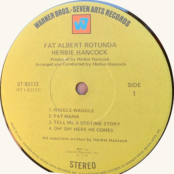 Buy Herbie Hancock : Fat Albert Rotunda (LP, Album, Club) Online