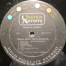 Charger l'image dans la galerie, Manos Hadjidakis : Never On Sunday (LP, RE)