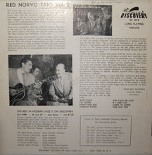 Laden Sie das Bild in den Galerie-Viewer, The Red Norvo Trio : Red Norvo Trio, Volume Two (10")